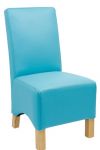 Krzesełko 2 szt, niebieskie